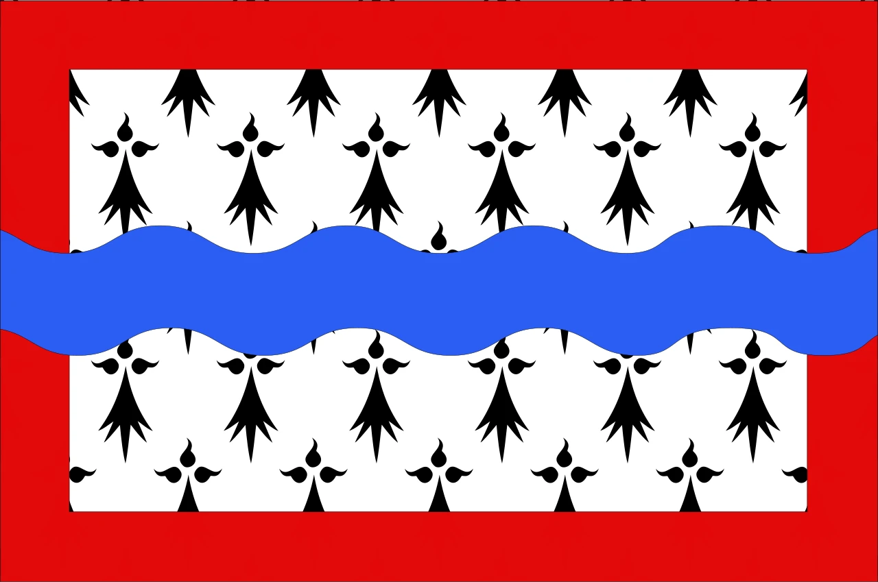 Bandera del departamento de Alto Vienne