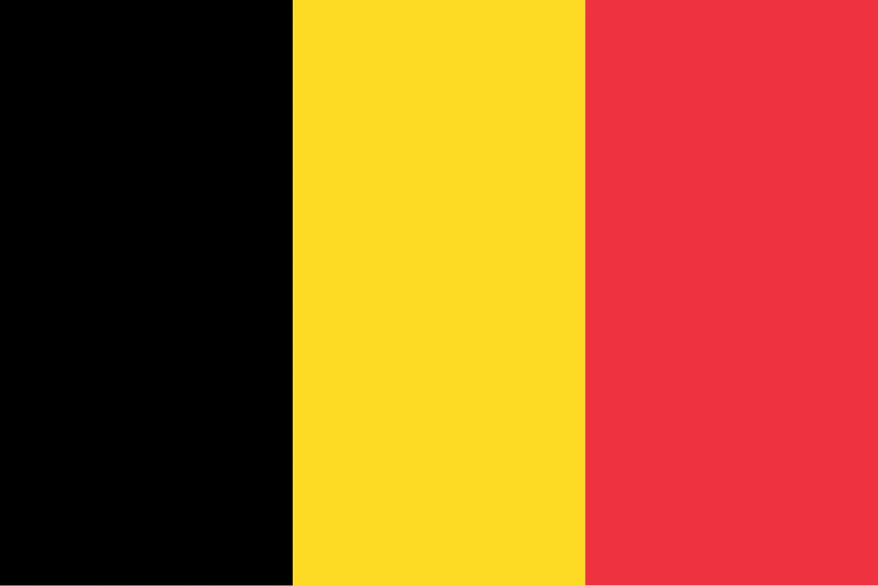 Current flag of Belgium