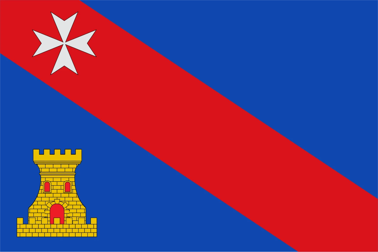 Bandera de Binéfar