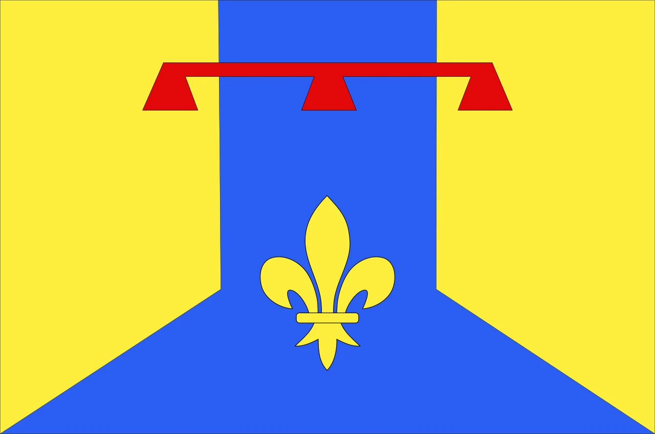 Flag of Department of Bouches-du-Rhône