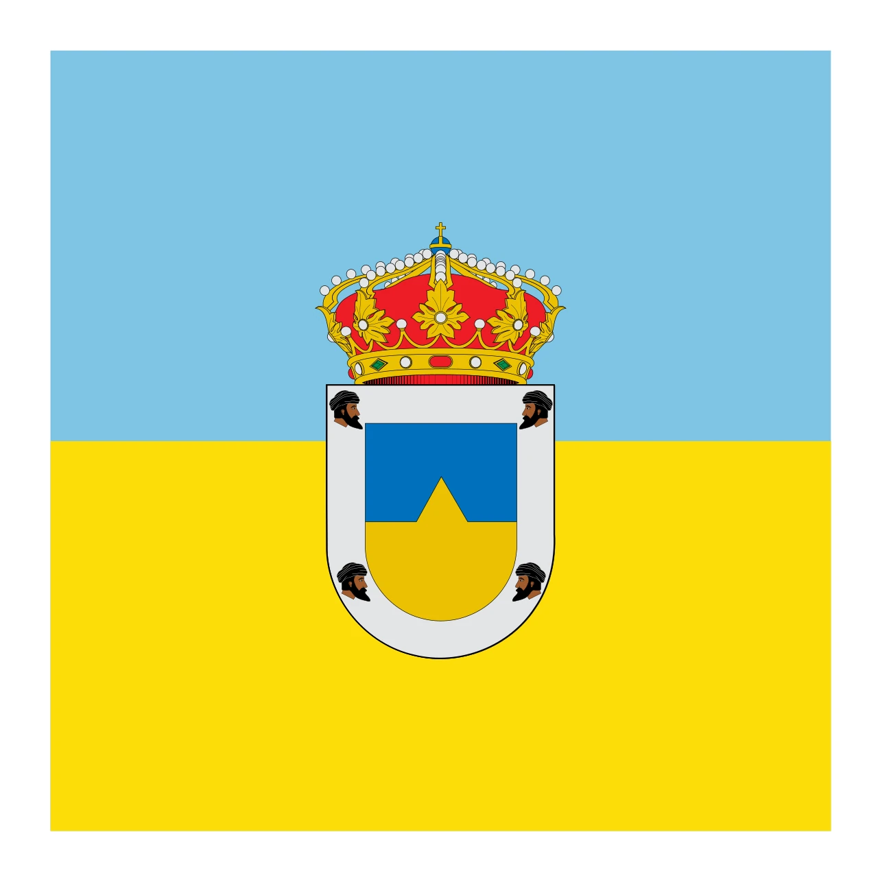 Bandera de Cabezas de Alambre