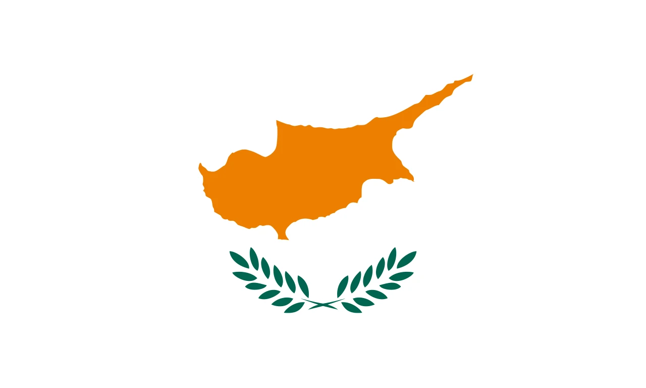 Bandera de Chipre, versión de 1960
