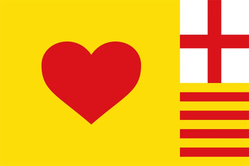 Bandera de Corçà