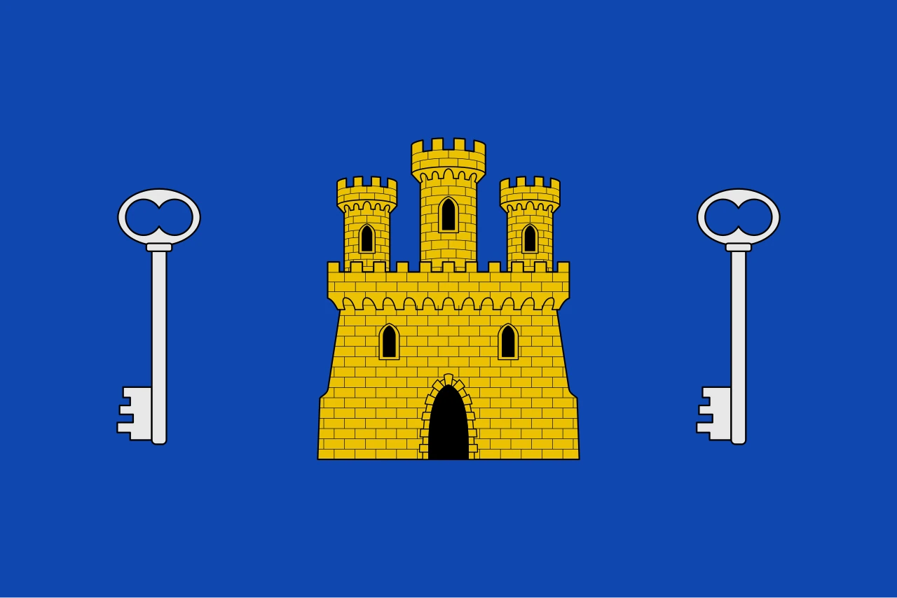 Bandera de El Castell de Guadalest