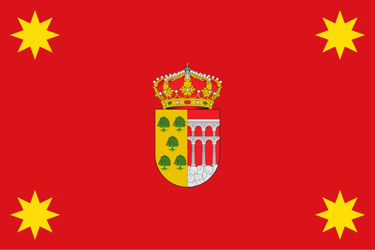 Bandera de Fresnedillas de la Oliva