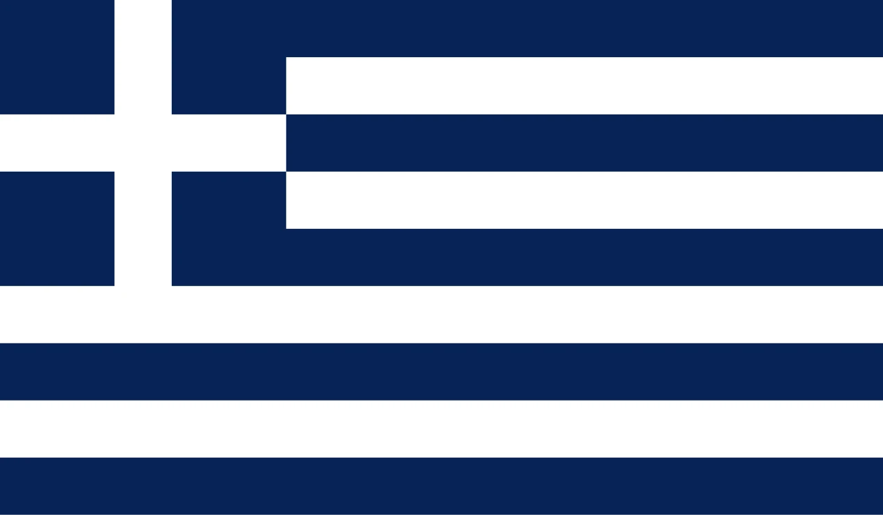 Bandera de franges amb un blau molt fosc i més allargada