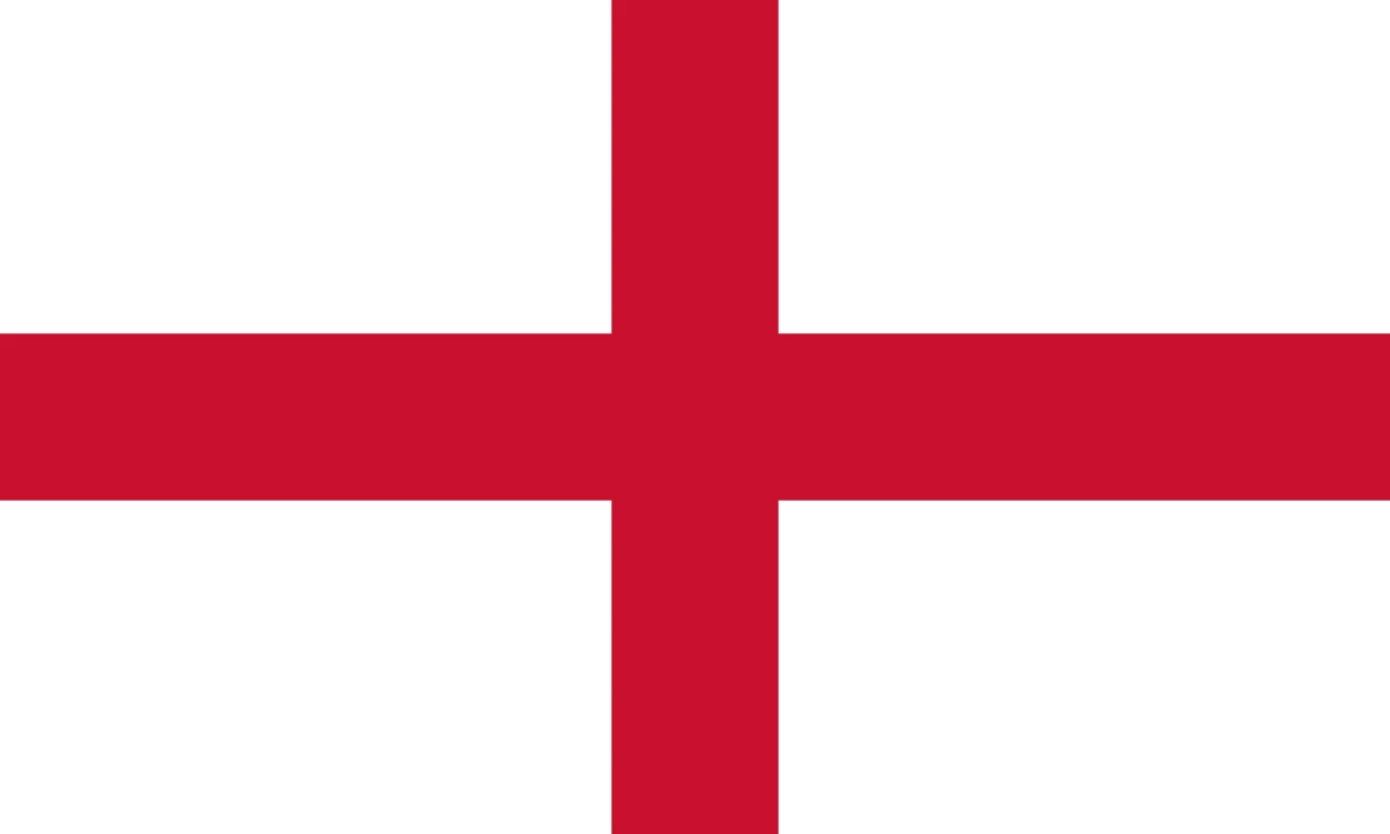 Red Cross of St George on a white field