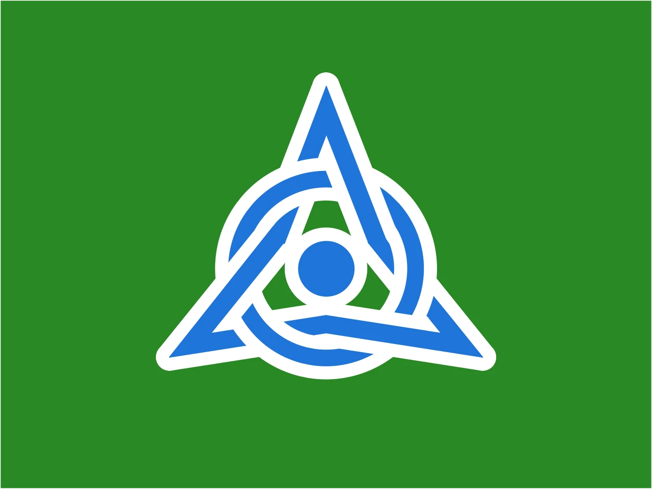 Bandera de Gyeonggi entre 1967 y 1996: paño verde con emblema azul