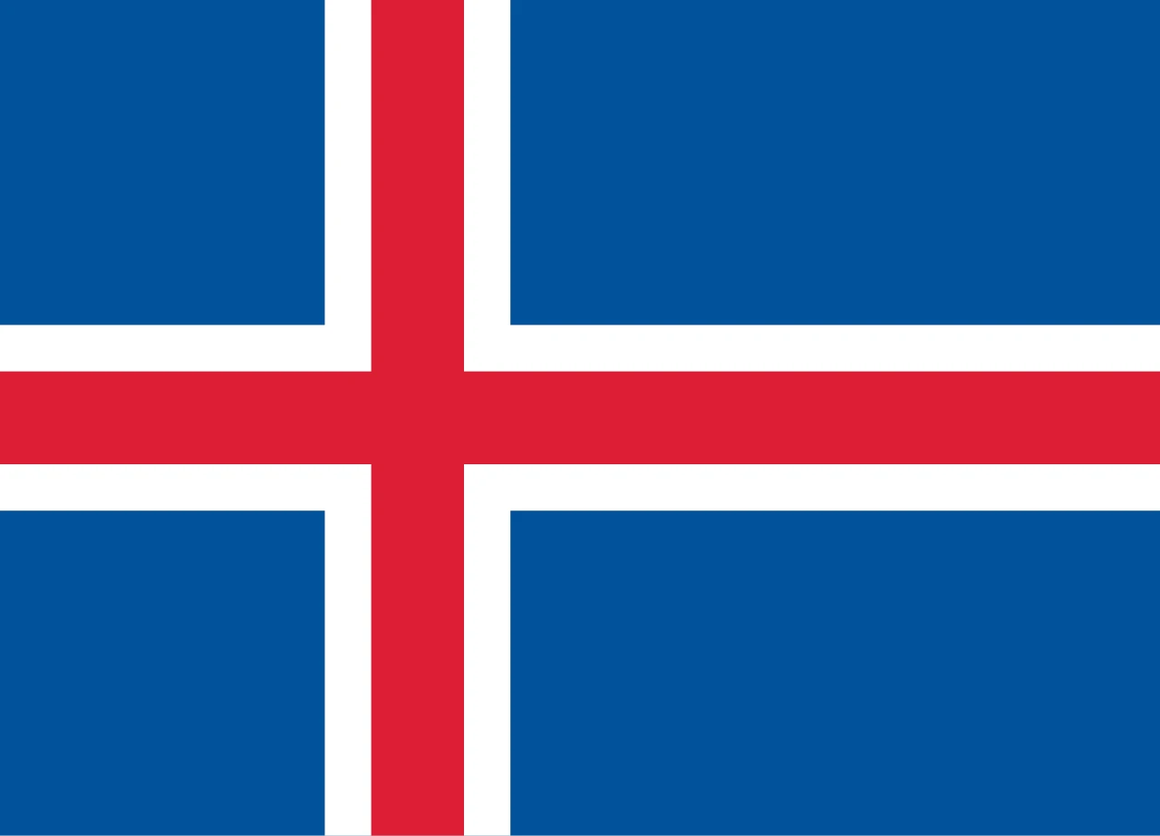 Current flag of Iceland