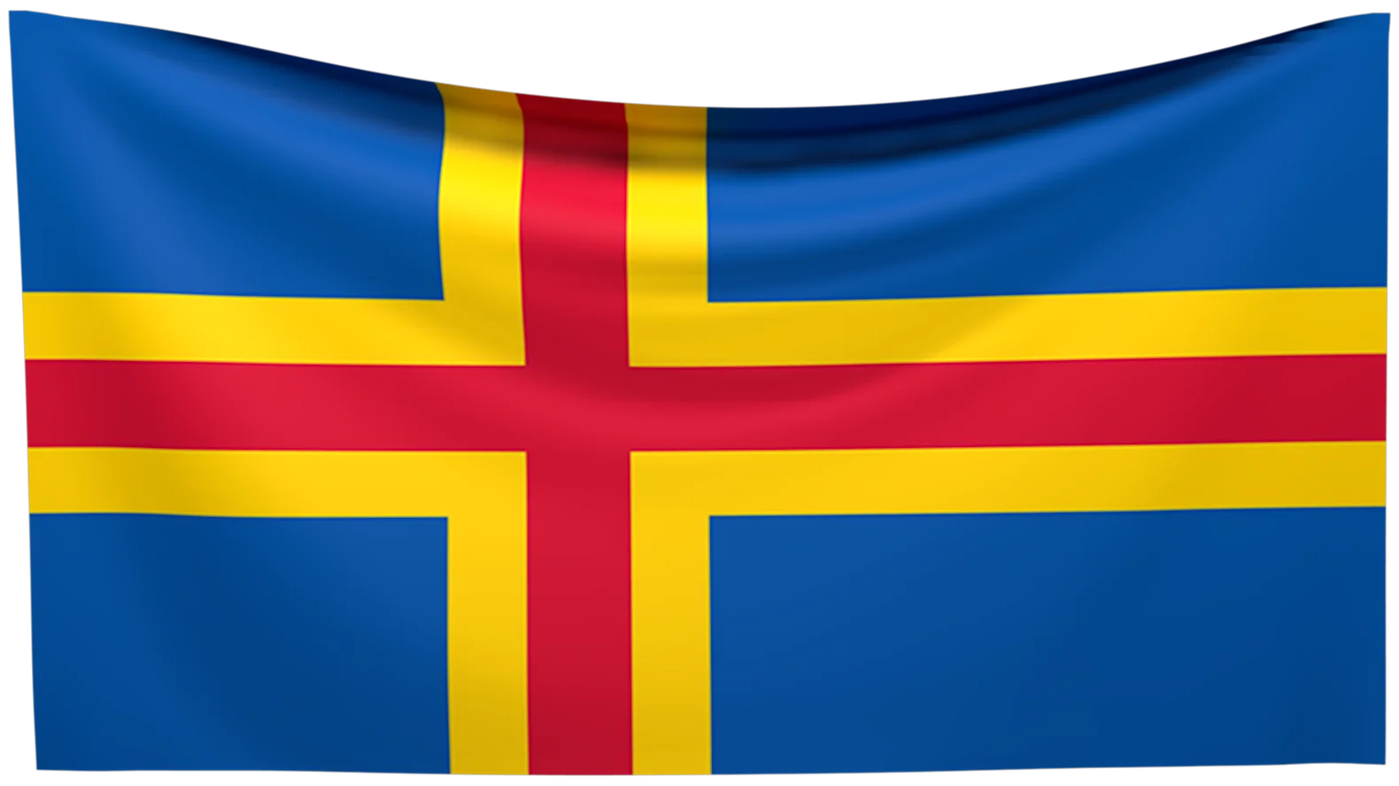 Bandera de Islas Aland