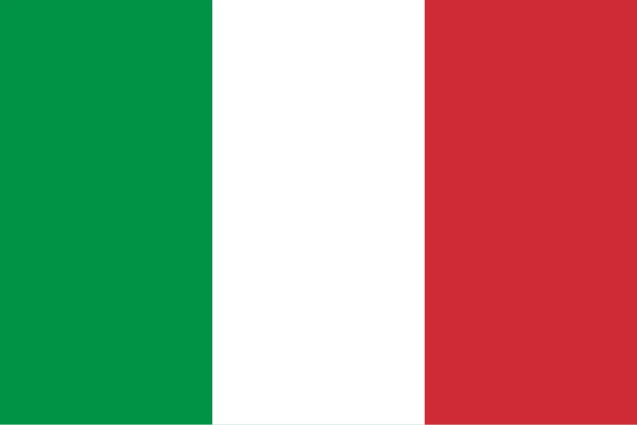 Current flag of Italy