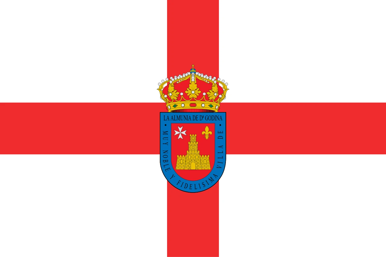 Bandera de La Almunia de Doña Godina