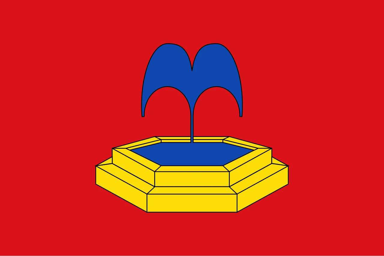 Flag of Font de la Reina