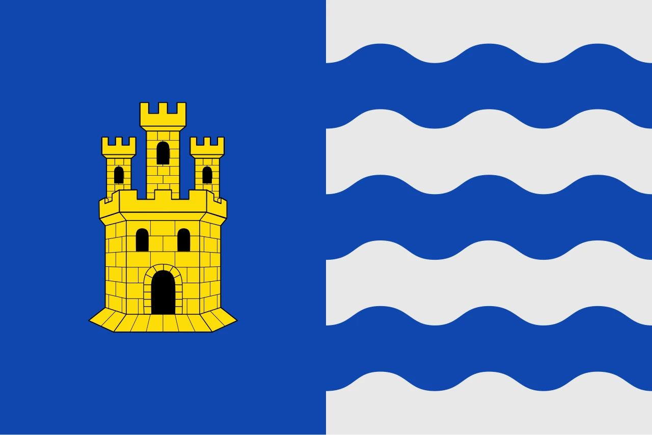 Bandera de La Pobla d'Arenós