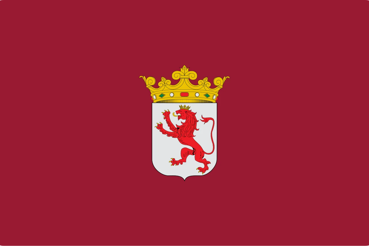 Flag of the province of León