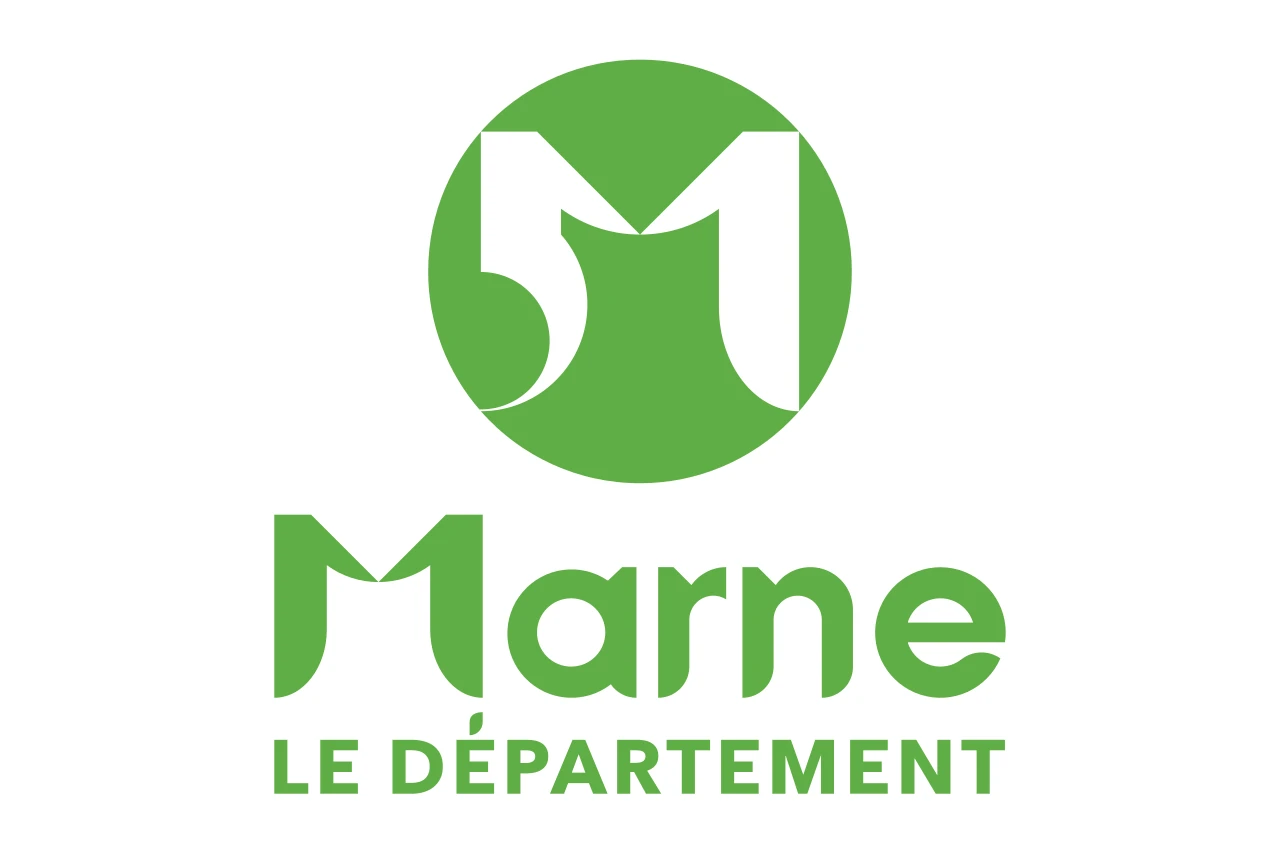 Bandera del departamento de Marne