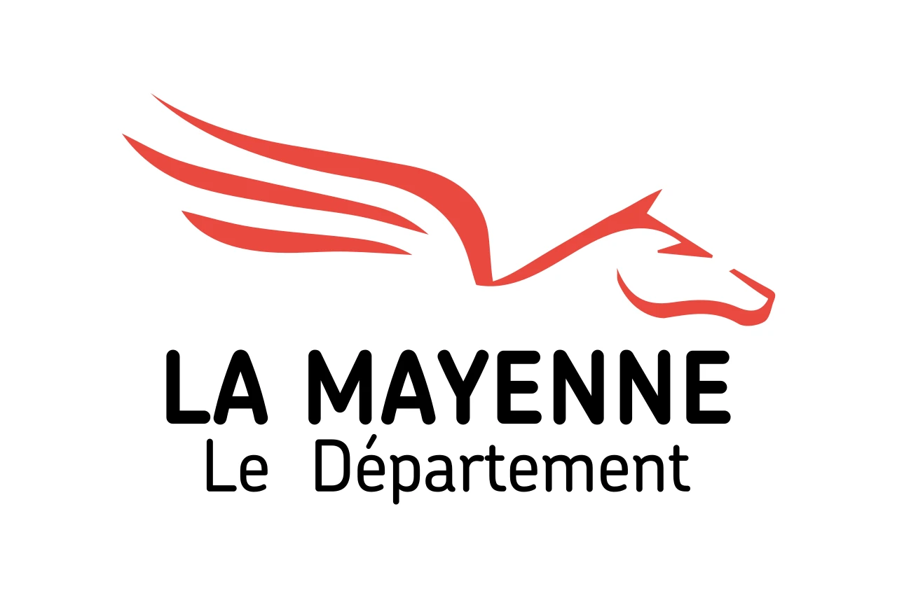 Flag of the department of Mayenne