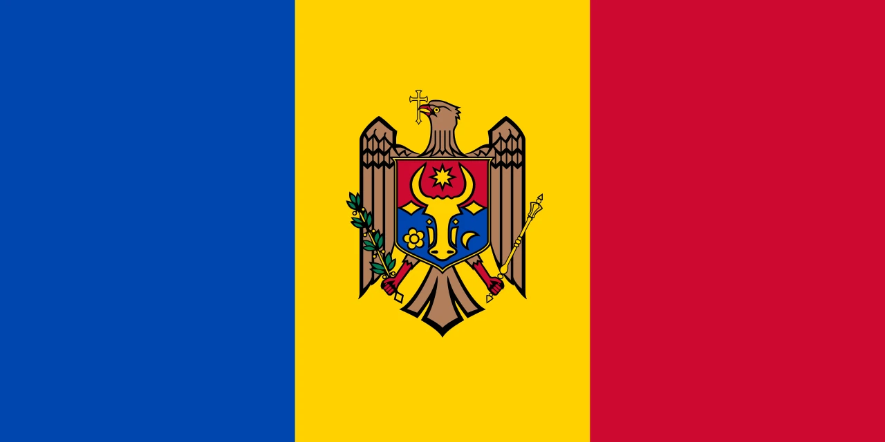 Bandera actual de Moldàvia