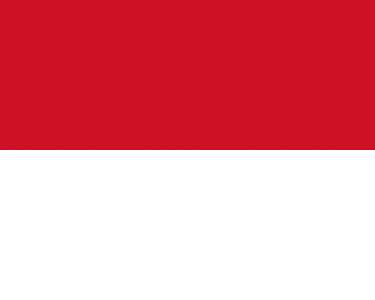 Current flag of Monaco