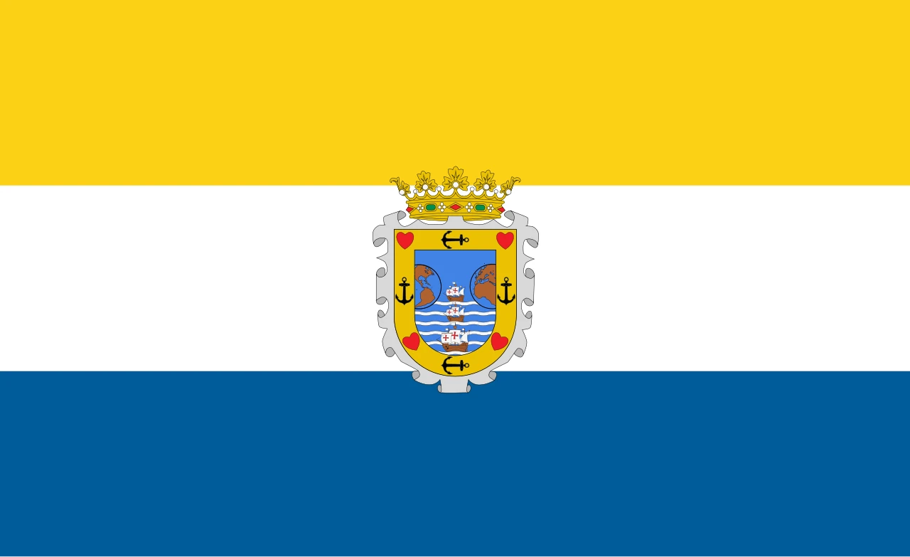 Flag of Palos de la Frontera