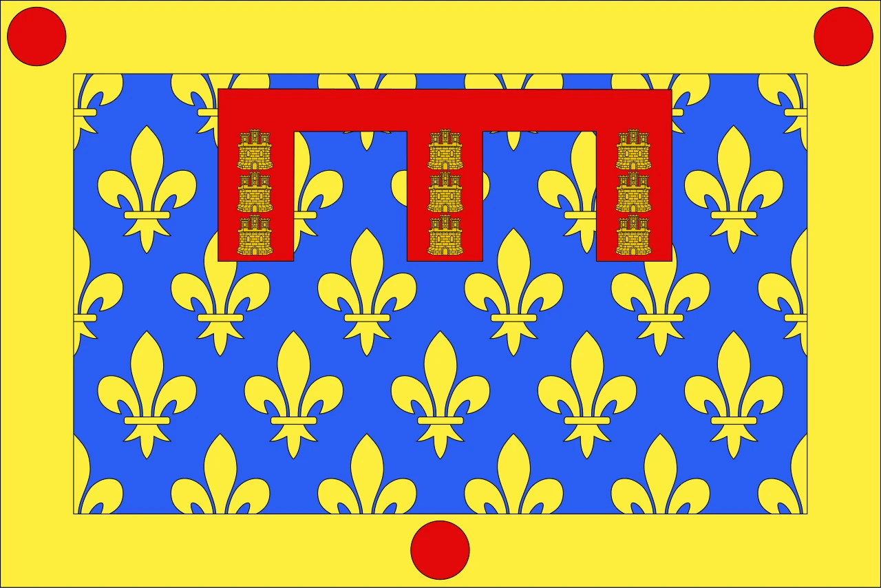 Bandera del departamento de Paso de Calais