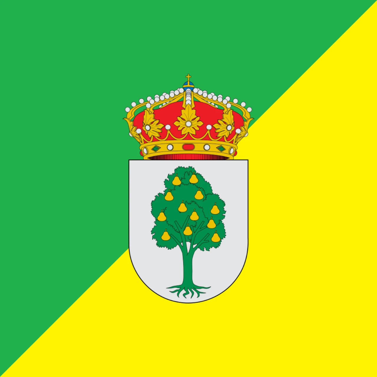 Bandera de Peral de Arlanza