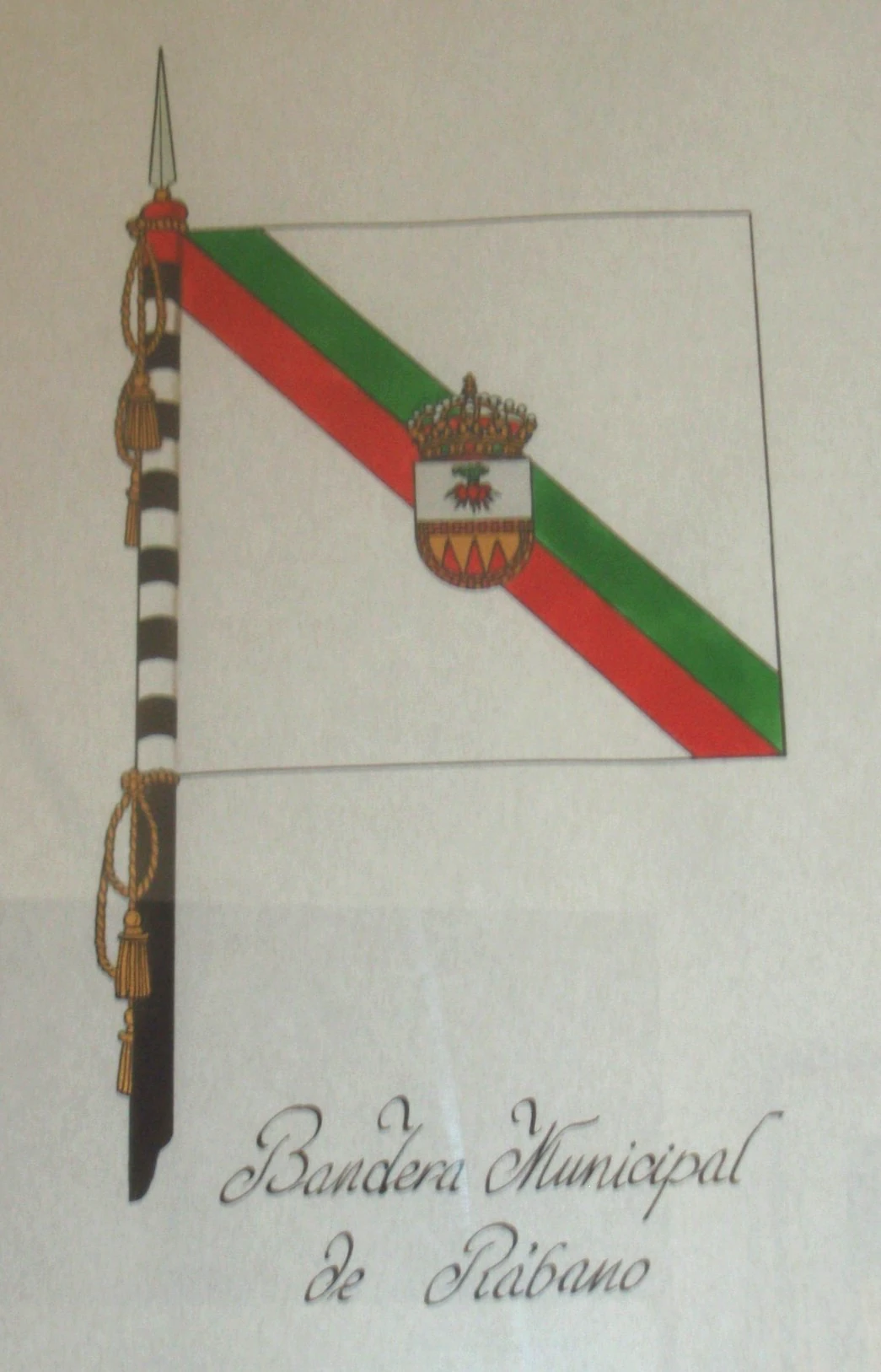 Bandera de Rábano