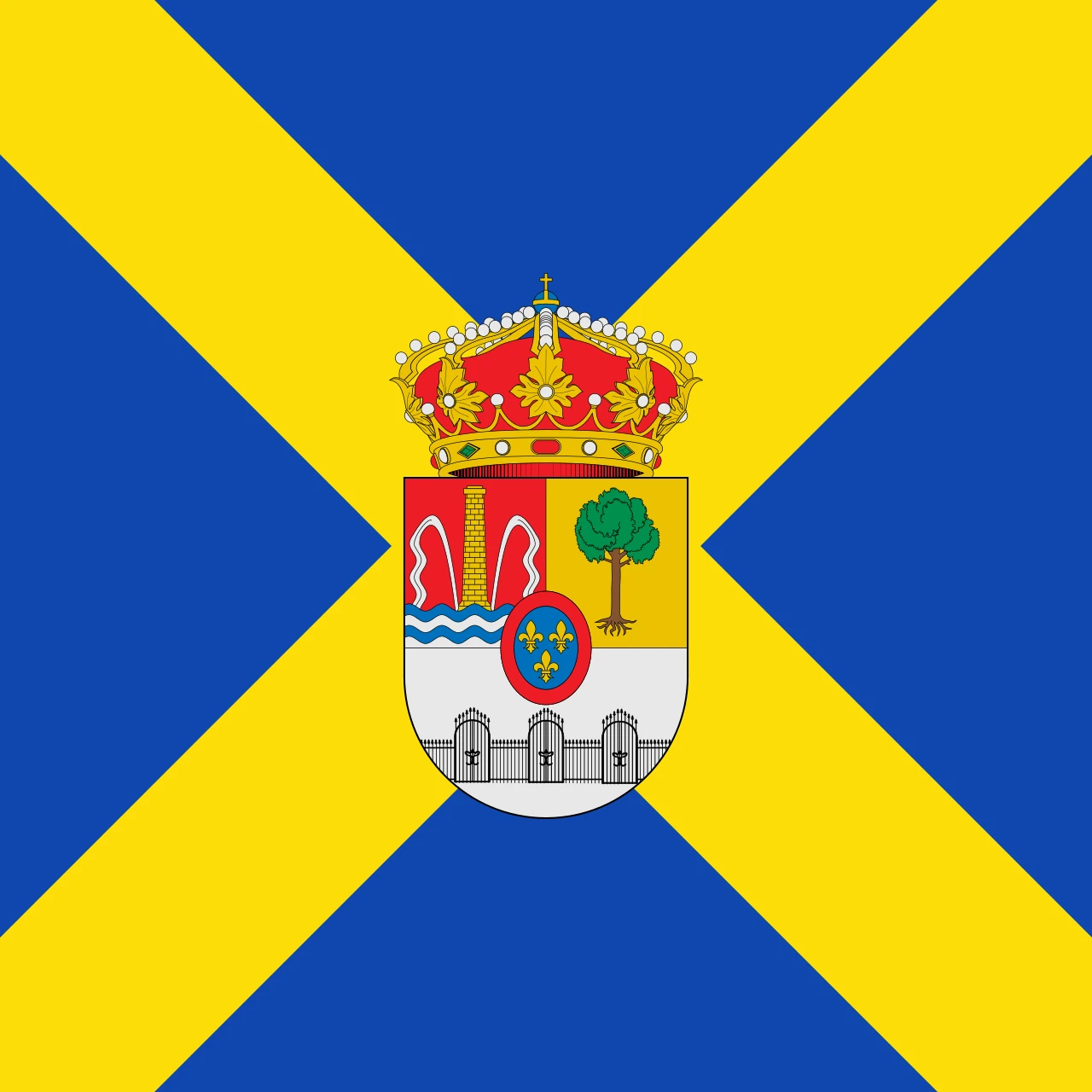 Bandera de Real Sitio de San Ildefonso