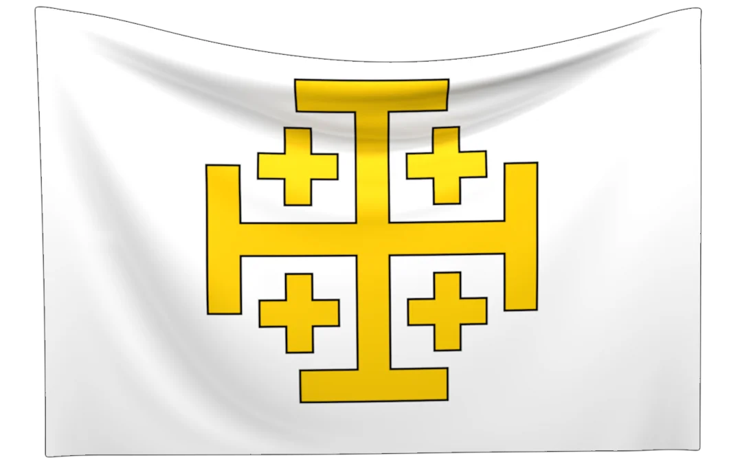 Bandera del Reino de Jerusalén