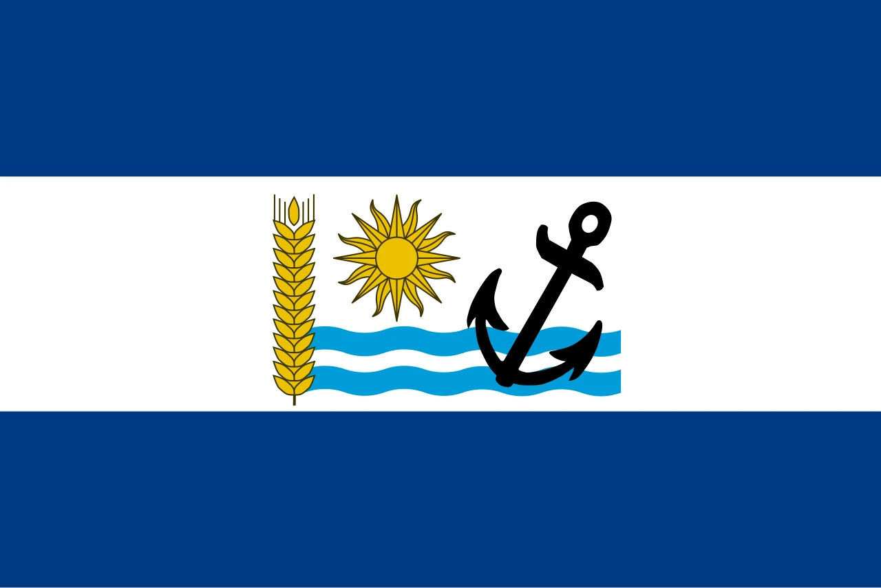 Flag of department of Río Negro