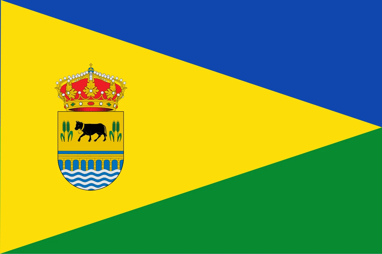 Bandera de Salinas de Pisuerga