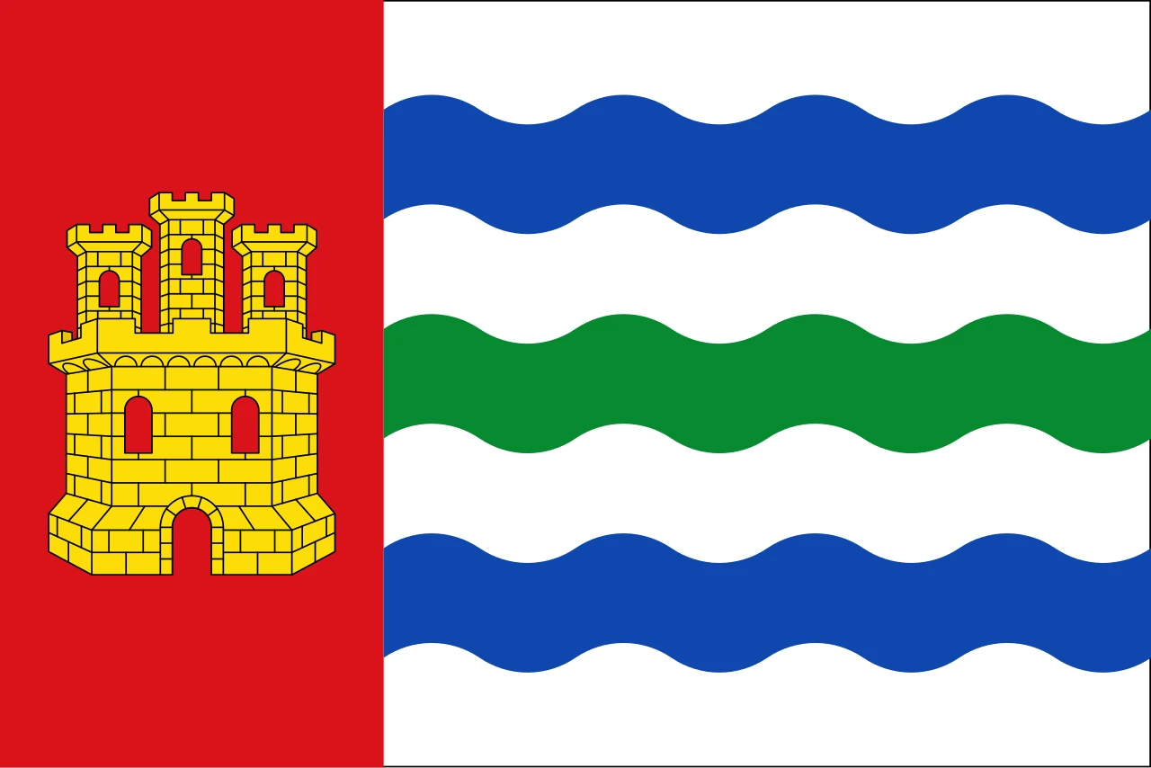 Bandera de Salinas del Manzano