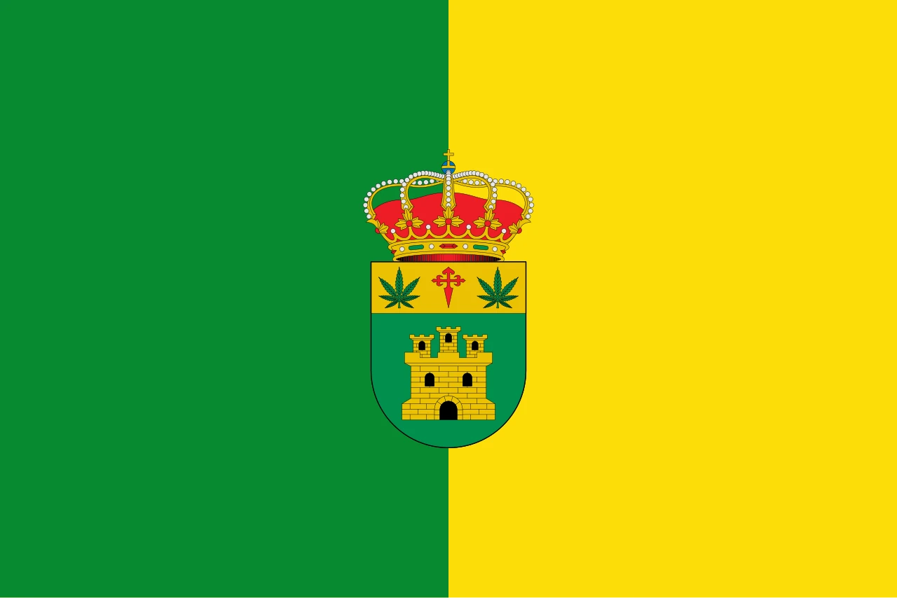 Bandera de Santa Cruz de los Cáñamos