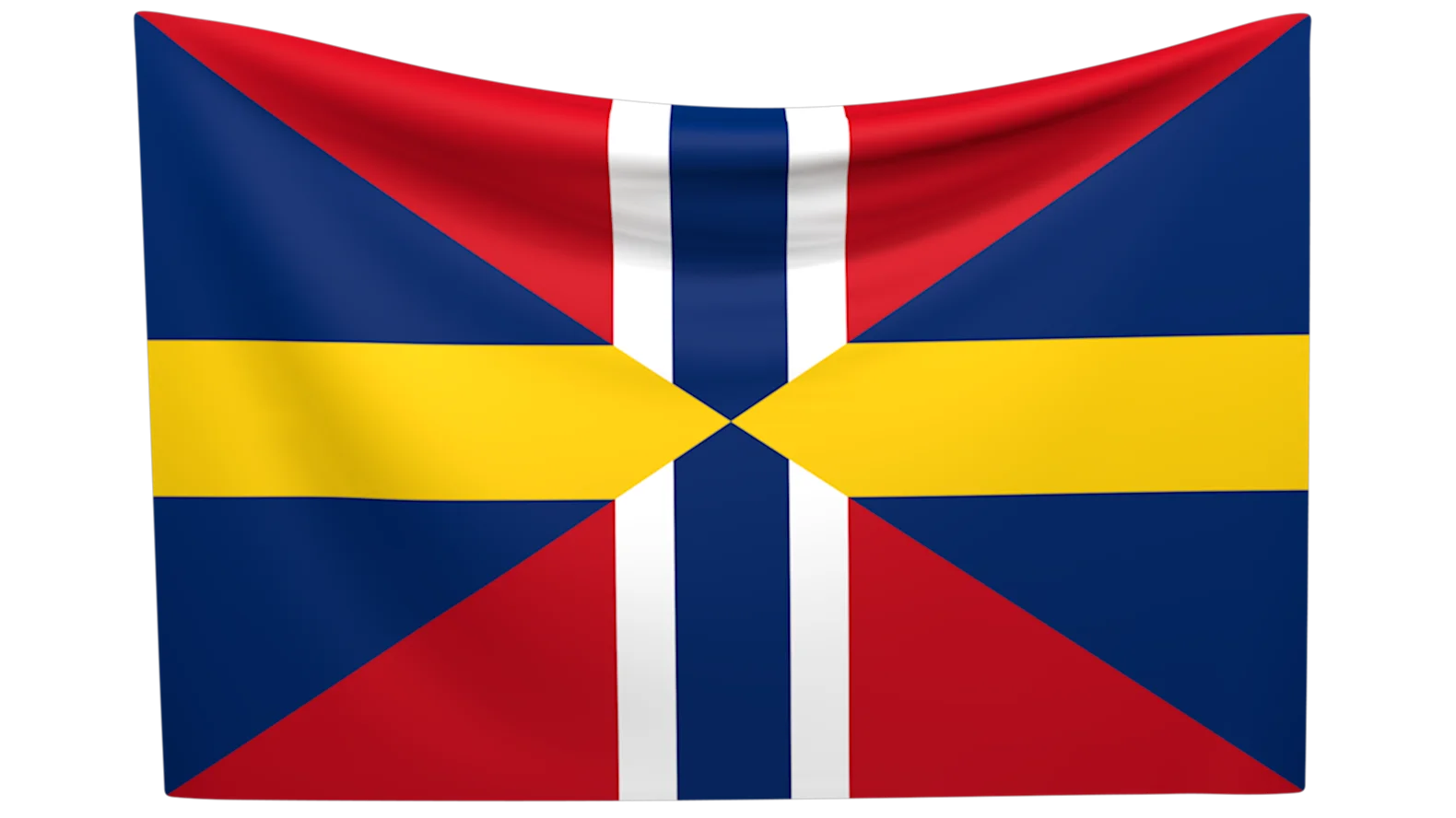 Bandera de la Unión entre Suecia y Noruega