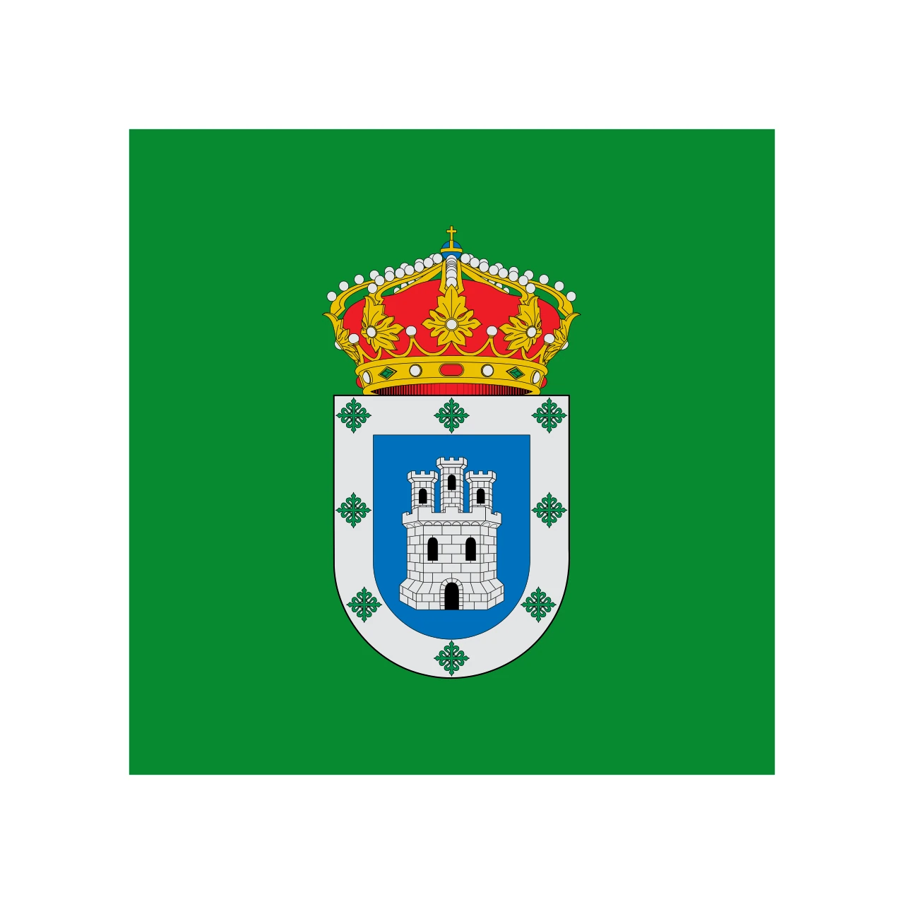 Bandera de Villasbuenas de Gata