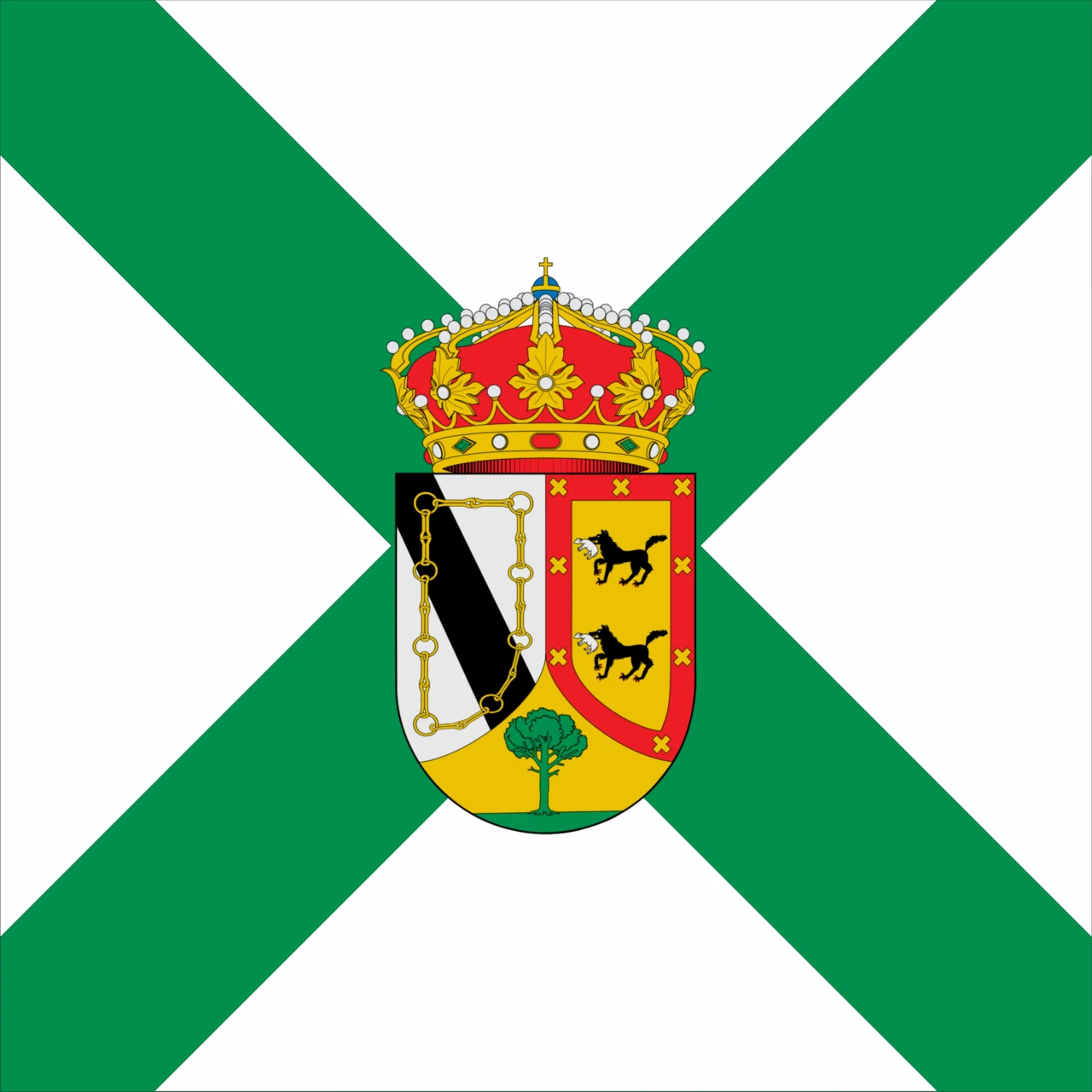 Bandera de Villaverde de Íscar