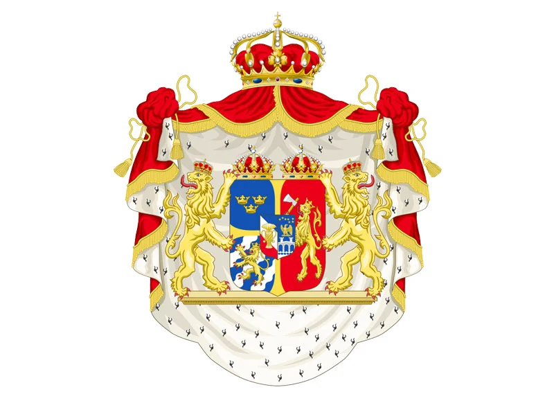 Escudo de Unión de Suecia y Noruega