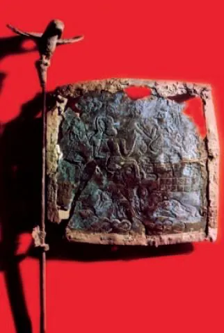 Estendard de bronze de Shahdad: una asta amb un ocell a dalt i una placa quadrada